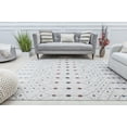 thumbnail image 5 of Mason Brooks Cressida CA75A La Paloma Gray Moroccan Tribal Ivory Area Rug, 2'6" x 4', 5 of 10