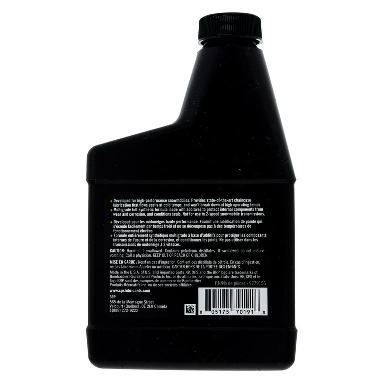Ski-Doo 9779156 BRP Can-Am XPS Synthetic Chaincase Oil 12oz Bottle