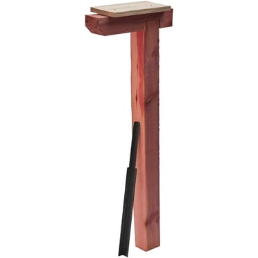 Gibraltar Mailboxes Cedar Drive-In Aromatic Cedar Wood, Mailbox Post, DPK00000
