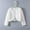 White, variant on EGNMCR Girls One Button Cardigan Shawl Top Shawl Fashion Cute Cotton Cardigan Solid Color Knit Long Sleeve Lace Princess