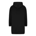 thumbnail image 5 of UngA Long Hoodie for Women Fashion Sweatshirts Comfortable Long Fleece Sweatshirt with Pockets Hoodie Zip Up Women (Black,L), 5 of 6