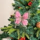 thumbnail image 1 of pstuiky Mariposas navideñas artificiales para decorar el árbol de Navidad, con clip y purpurina. Ideales para bodas, cumpleaños y fiestas., 1 of 6
