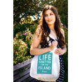 thumbnail image 2 of Tampa, Florida, Life is Better on the Island, Simply Said (100% Cotton Canvas Reusable Tote Bag), 2 of 3