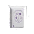 thumbnail image 7 of Vacuum Storage Bags, Space-Saving 3D Vacuum Storage Bags, Heavy-Duty Large Capacity Pump-Free Fast Compression Bag with Press & Seal for Clothes Blankets, 7 of 7