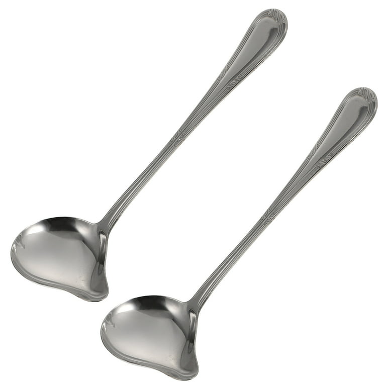 HAKIDZEL Spoon Ladles for Serving Cooking Oil Ladle Good Good Jam Gravy  Ladle Soup Ladle Seasoning Scoop Crepe Spreader Kitchen Accessories Ladles  for
