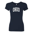 thumbnail image 2 of Wild Bobby State of Ohio College Style Women Slim Fit Junior Tee, 2 of 6