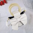 thumbnail image 3 of 1 juego de bolsos de hombro para hacer bricolaje, material para hacer bolsos de cubo con lazo, bolso de mano de PU, piezas para hacer manualidades, , Blanco Salvador Fabricación de bolsos de bricolaje, 3 of 8