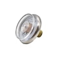 thumbnail image 2 of Interstate Pneumatics G2100-160 Pressure Gauge 160 PSI 1.25" Diameter 1/8" NPT Rear Mount, 2 of 5