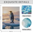 thumbnail image 3 of Diamond Art Kits for Adults - 5d Penguin Sunrise On Ice Floe Diamond Painting for Adults, Diamond Art for Adults Beginners, Diamond Painting Kits for Adults for Home Wall Decor, 3 of 7
