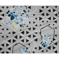 thumbnail image 5 of oneOone Polyester Spandex Light Gray Fabric Geometric Sewing Craft Projects Fabric Prints By Yard 56 Inch Wide-EW, 5 of 5