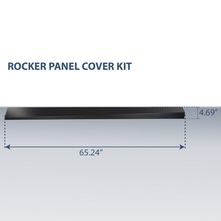 1999-2016 Super Duty (F-250/350/450) Extended Cab, Slip On Rocker Pane