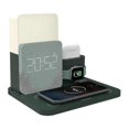 thumbnail image 3 of Nouveau Produit Innovant Lampe de Table Veilleuse Réveil Qi 10w Chargeur Sans Fil Rapide pour Apple, 3 of 5
