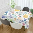 thumbnail image 2 of Yayeee Tablecloths 60" x 60" Rectangle Wrinkle Resistant Party Table Cover, Purple Easter Eggs, 2 of 8