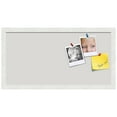 thumbnail image 2 of PinPix 24x12 Custom Cork Bulletin Board Light Stone Poster Board Has a Fabric Style Canvas Finish, Framed in Light Stone, by ArtToFrames (PinPix-1809), 2 of 5