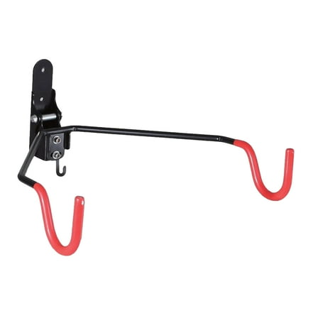 FRCOLOR  Seat Locks Bike Hook Wall-mounted Storage Black and Red