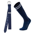 thumbnail image 6 of AWAYTR Adjustable Elastic Youth Boys Baseball Belt and Socks Set Navy Blue, 6 of 8