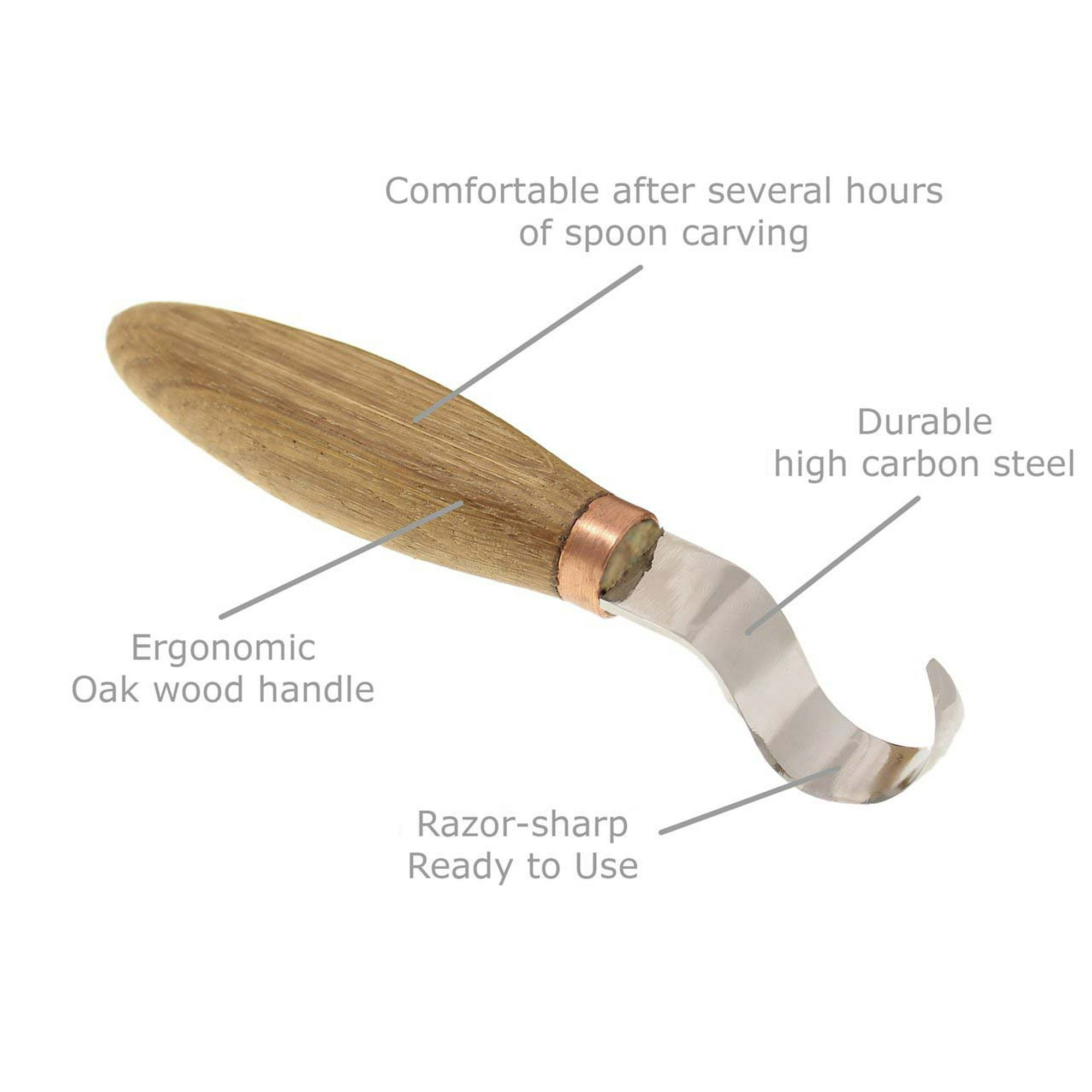 Ensemble de couteaux à sculpter sur bois faits main