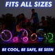 thumbnail image 2 of Luces LED para bicicleta Activ Life para niños 2 neumáticos multicolor, 2 of 25