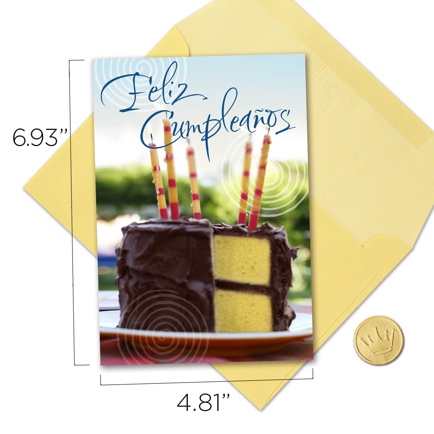 Hallmark Business Bulk Spanish Birthday Cards (Cake and Candles), 25 ct.
