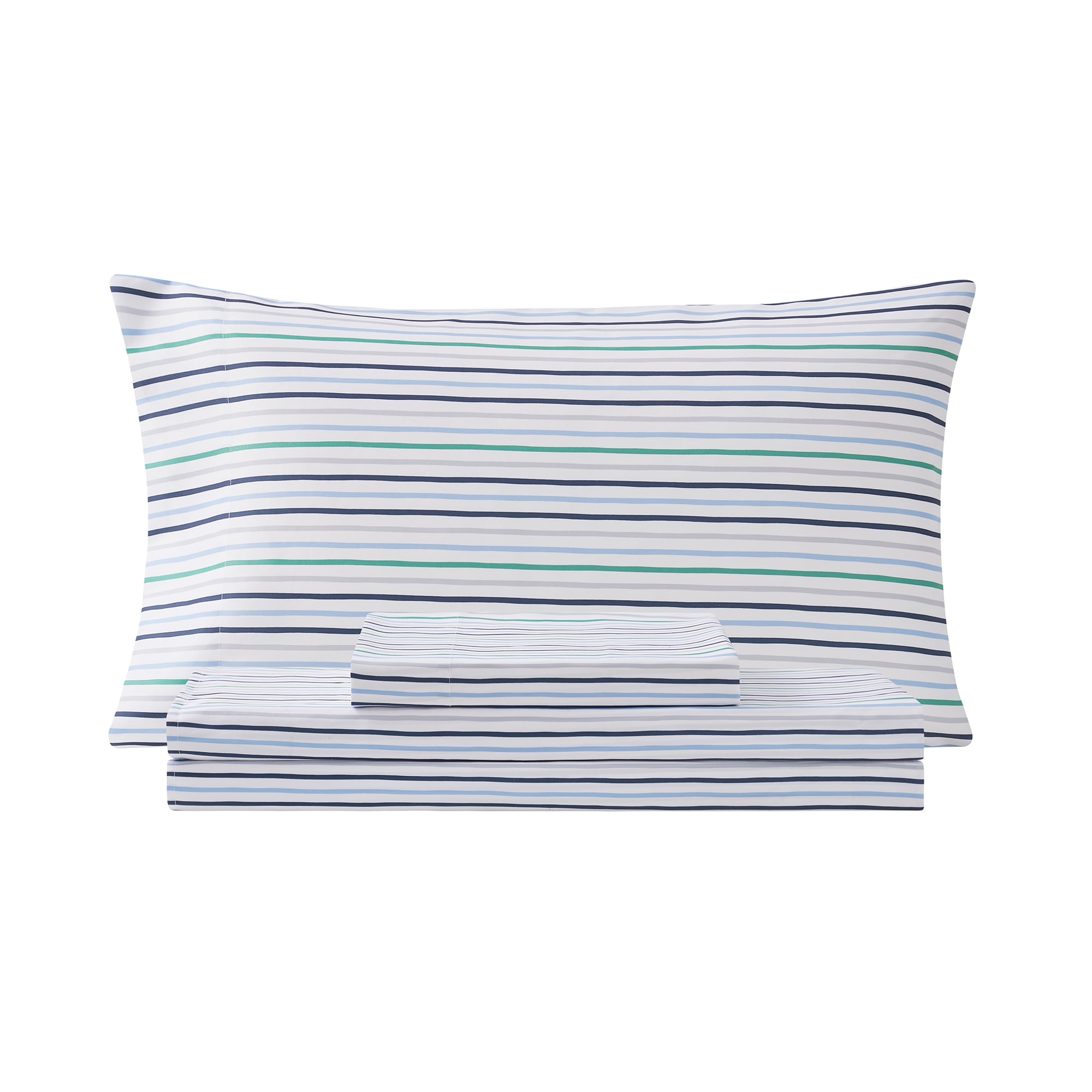 Bco Home 5-Piece Cooling Technology Navy Comforter and Sheet Set, Queen