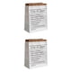 thumbnail image 2 of Nordic Style Creative Paper Bag for Storage Use Made of Durable Paperboard White 2Pcs, 2 of 3