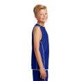 thumbnail image 3 of Sport-Tek Youth PosiCharge Mesh Reversible Sleeveless Tee-XL (True Royal), 3 of 6