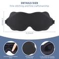 thumbnail image 7 of Sleep Master Deep Rest Sleep Mask - Luxury Eye Mask for Sleep, for Extensions & Uninterrupted Slumber, 7 of 7