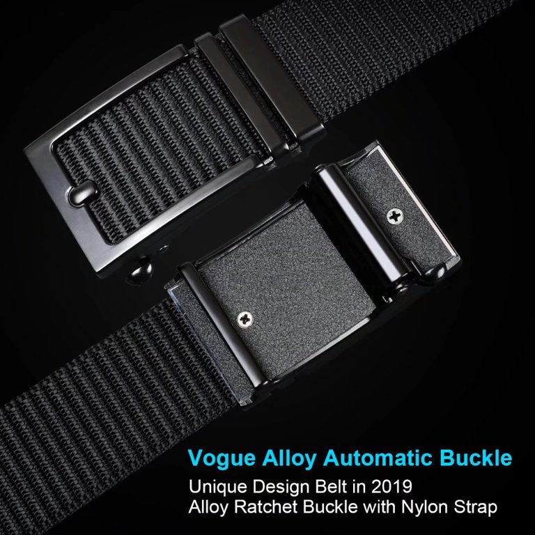 Ratchet Belts for Men, 2 Pack Men Golf Belts Adjustable Mens Web Belts for  Jeans Pants