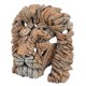 thumbnail image 2 of Estatuilla de busto de Animal con cabeza de león de 5,9 pulgadas, diseño hueco de resina, exquisita estatua de cabeza de león, decoración de busto para escritorios y armarios, 2 of 10