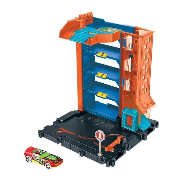 Pista de Juguete Hot Wheels City Garage
