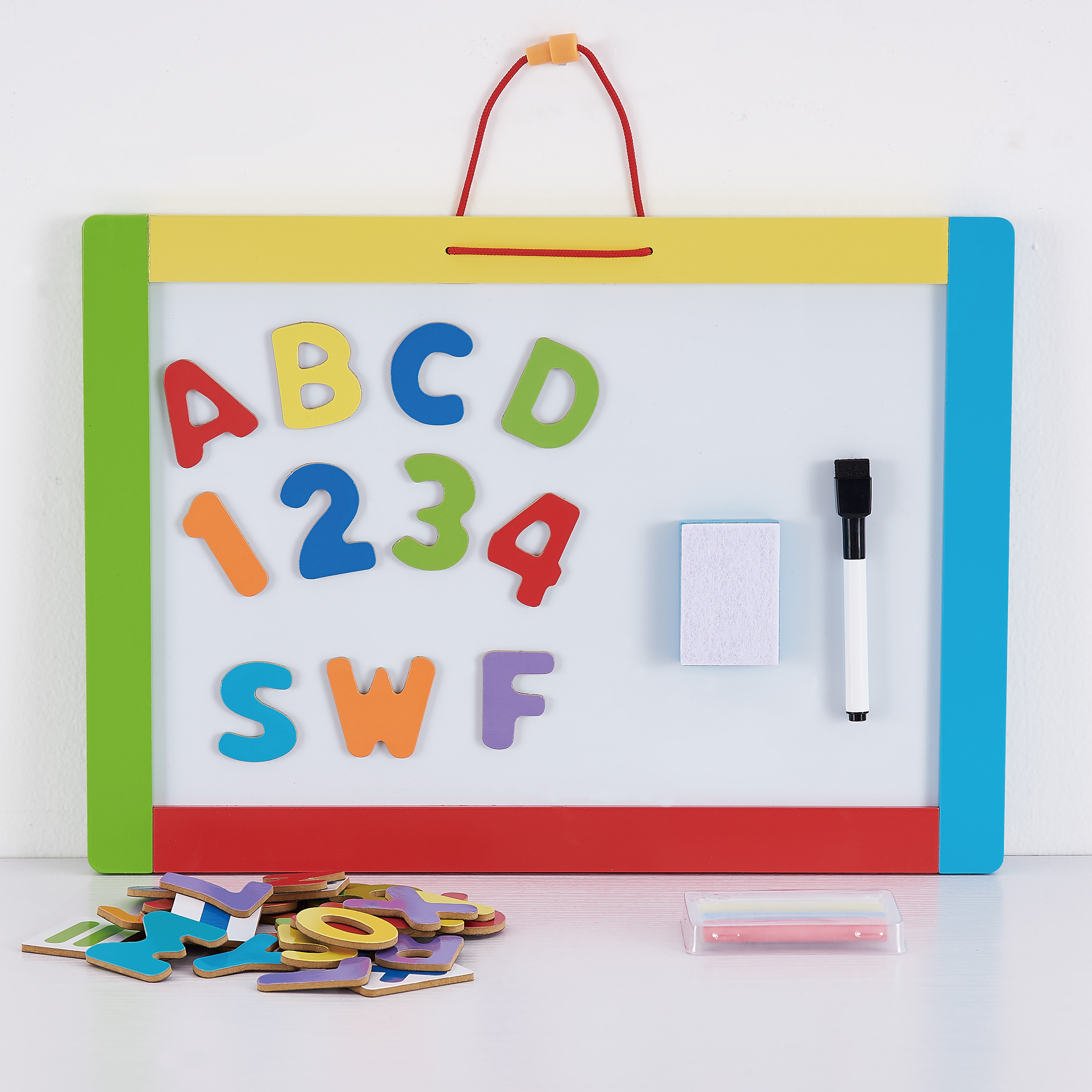 Spark.Create.Imagine. Wooden Multi-Color Preschool Concepts Learning Board - image 3 of 7