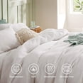 thumbnail image 4 of Cotton Waffle Weave Duvet Cover Set, 4 of 9