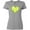 AC-Heather Grey, variant on Inktastic Tennis Ball in Heart Women's T-Shirt