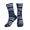 2 Black-2, variant on Women's Men's Thin Blue Line Flag Print Colorful Novelty Pattern Crew Athletic Socks
