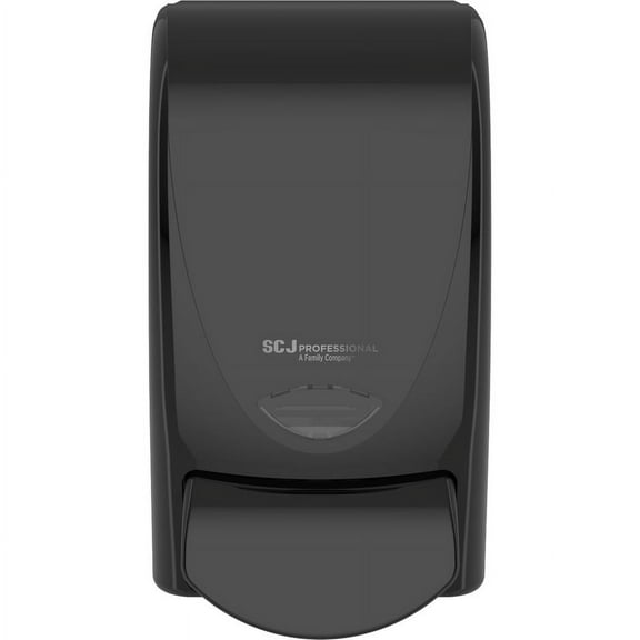 SC Johnson Proline Curve Manual Dispenser - Manual - 1.06 quart Capacity - Durable, Antimicrobial, Anti-bacterial - Black - 1Each | Bundle of 2 Each