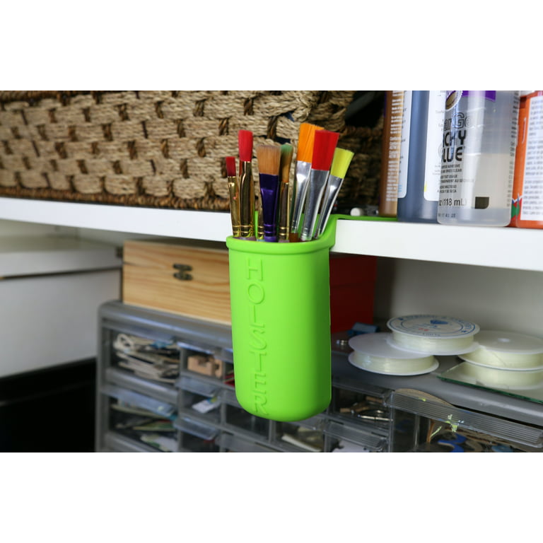Holster Brands Lil' Holster SKINNY Dish Brush Holder, Silicone Organizer  for Bath and Kitchen Storage - Lilac 