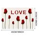 thumbnail image 3 of Manteles individuales de plástico para San Valentín de Hengsof, manteles individuales con dulces rojos y verdes, lavables y reutilizables, para mesa de comedor navideña, fiestas navideñas, decoración, 3 of 6