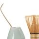 thumbnail image 3 of Juego de ceremonia para matcha, batidor y soporte para matcha japonés, cerámica tradicional G verde, 3 of 3