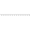 thumbnail image 4 of 5"H x 1"P x 93 3/8"L Fayetteville Architectural Grade PVC Dentil Block Trim, 4 of 10