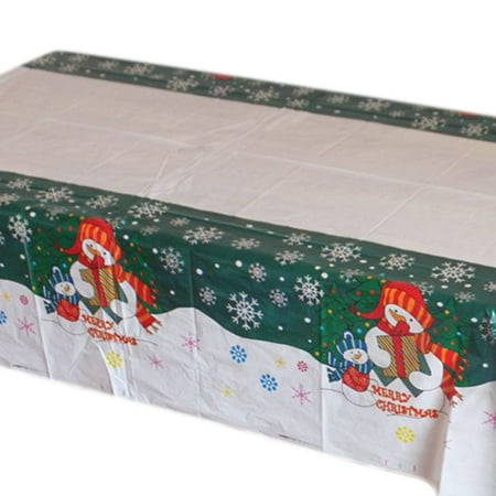 

Guardung Christmas Tablecloth Kitchen Dining Home Party Table Cover for Table Decoration TYPE3