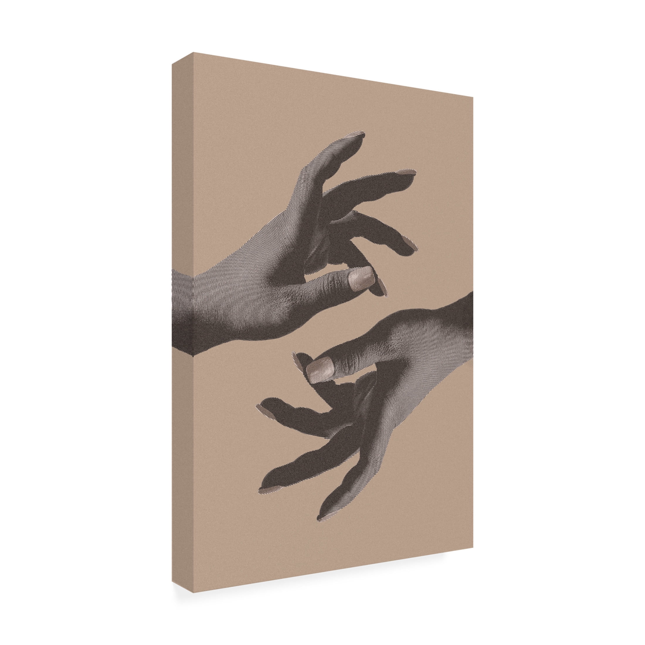 Pictufy Studio III 'Reaching No 3' Canvas Art - 22 x 32 Inches