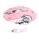 thumbnail image 3 of RatóN InaláMbrico Silencioso Recargable por USB para Juegos, RatóN Recargable con Bluetooth para PC y PortáTil, Color Rosa, 3 of 5
