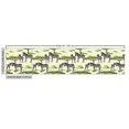 thumbnail image 2 of Zebra Sofa Upholstery Fabric by the Yard, Animals in a Safari Wildlife Arizona Vibes, Decorative Fabric for DIY & Home Accents, 3 Yards, Cream Multicolor by Ambesonne, 2 of 4