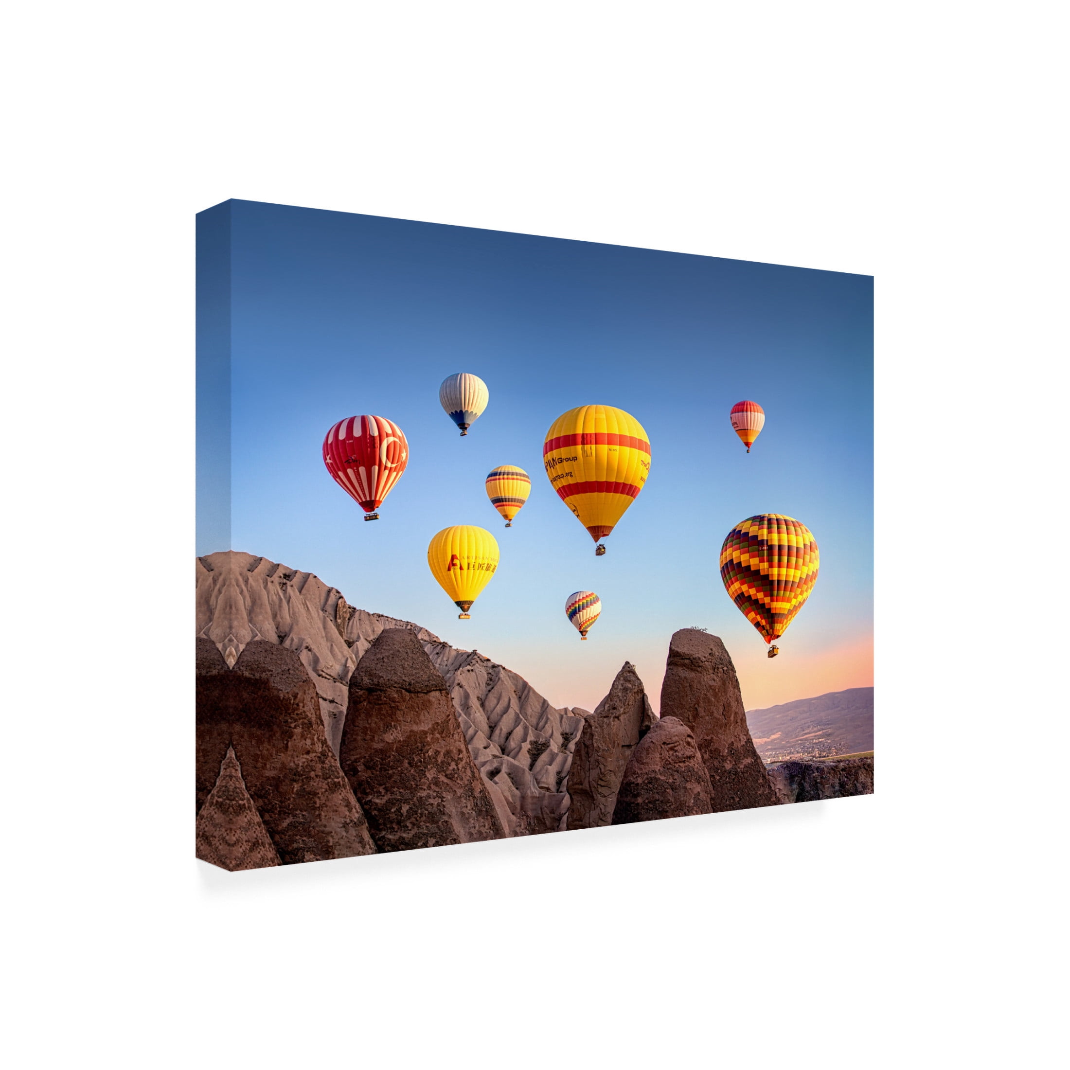 Trademark Fine Art Sayyed Nayyer Reza Balloons Canvas Wall Art
