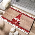 thumbnail image 1 of Teissuly 19.68x31.5x0.15inch Valentine's Day Living Room Bedroom Straight Plush Carpet Floor Mats Bathroom Absorbent Non-slip Mats Kitchen Foot Mats Teissuly WER202312135159, 1 of 7
