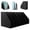 2Pcs Black (3 Compartments), variant on 2Pcs Collapsible Plastic Magazine File Holder Vertical Binder Storage Organizer for Desk Sturdy Upright Desktop Magazine Organizer Folder Rack for Office School Home (3 Compartments, Gray)