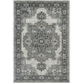 thumbnail image 1 of Amer Rug ALX510206 2 x 6 ft. Ale x andria 51 Power-Loomed Runner Rug - Light Gray, 1 of 1