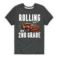 thumbnail image 3 of Hot Wheels - Rolling Into 2nd Grade - Youth Short Sleeve Graphic T-Shirt, 3 of 5