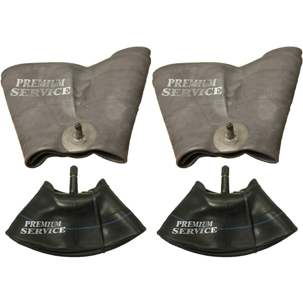 Premium Service Lawn Mower Tire Inner Tube Bundle 2 15x6.006 & 2
