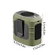 thumbnail image 3 of Fiudx Ventilador Portátil de Cintura Colgante, Diseño de Clip de Carga Usb, Motor Potente, Equipo Esencial para Exteriores, Batería de Larga Duración, Banco de Energía de Emergencia, Ligero y Compact, 3 of 6